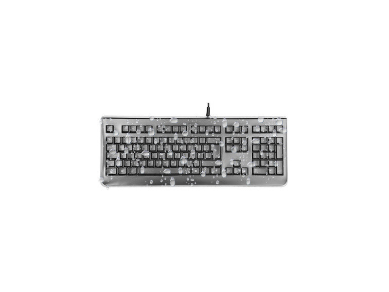 KEY-Protect Clavier étanche, AZERTY, noir