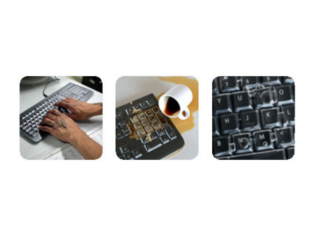 KEY-Protect Clavier étanche, AZERTY, noir