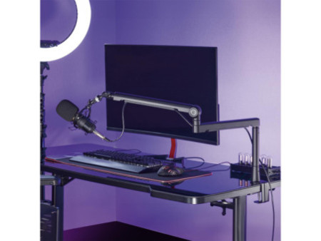 LogiLink Bras de microphone professionnel, noir