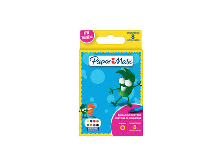 Paper:Mate Crayons de cire Kids Colouring, blister de 16