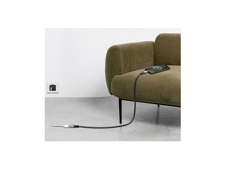 LogiLink Rallonge USB 3.2 Gen1, boîtier alu, 2 m, noir/gris