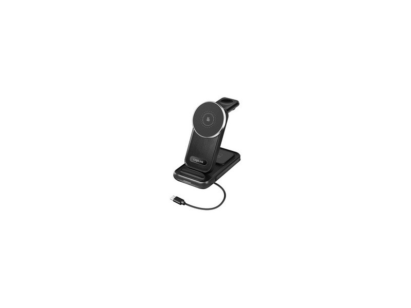 LogiLink Station de charge 4 en 1, compatible Apple MagSafe