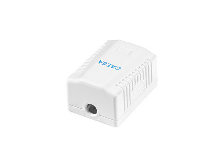 LogiLink Prise RJ45 cat. 6A avec boîtier en saillie, 1x RJ45