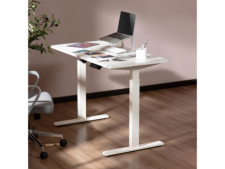 LogiLink Piètement de bureau, électrique, blanc