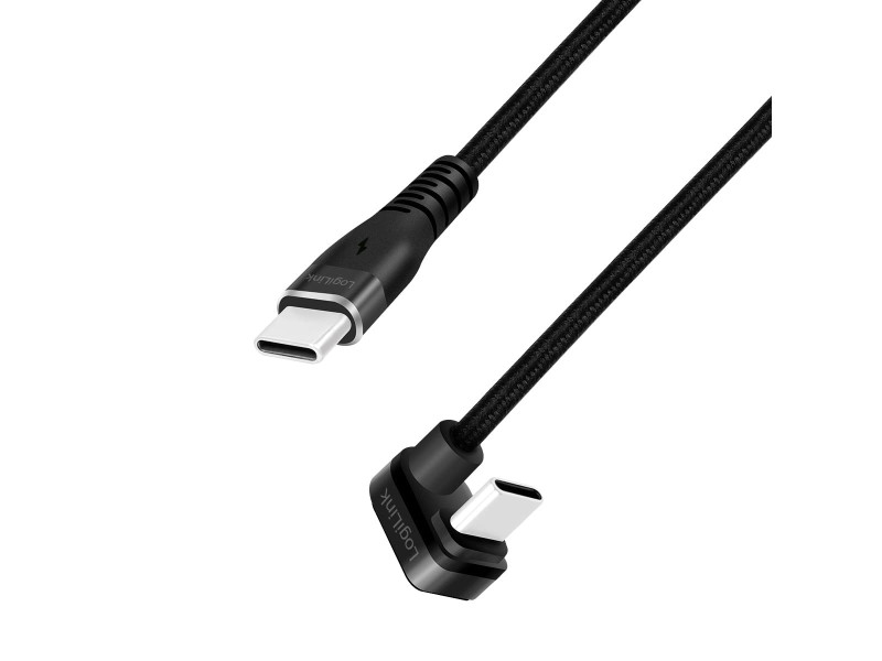 LogiLink Câble USB 2.0, USB-C mâle - USB-C mâle, 3,0 m, noir