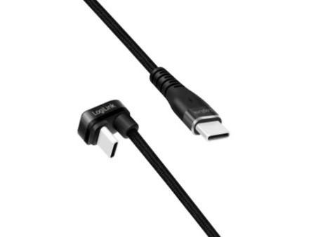 LogiLink Câble USB 2.0, USB-C mâle - USB-C mâle, 3,0 m, noir