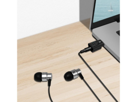 LogiLink Adaptateur audio DAC avec EQ, USB-C - jack 3,5 mm
