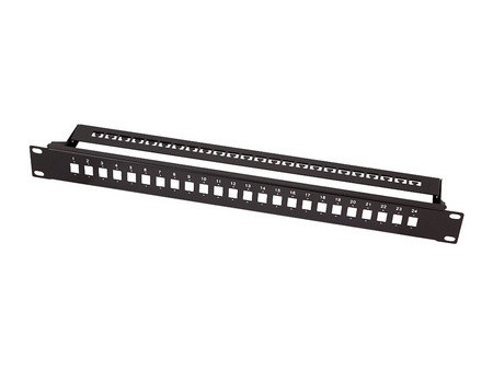 LogiLink Panneau de brassage fibres optiques 19', noir