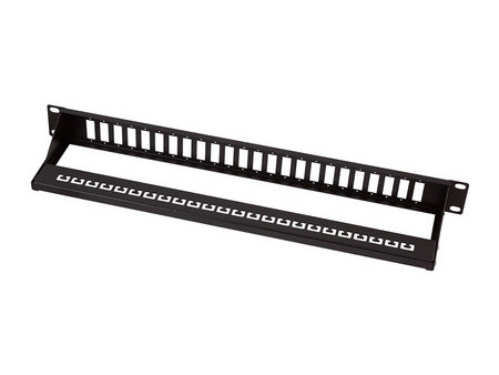 LogiLink Panneau de brassage fibres optiques 19', noir