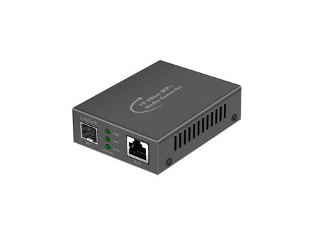 LogiLink Convertisseur média 10 Gigabit, RJ45/SFP+, noir