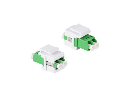 LogiLink Jeu de supports Keystone, plastique ABS, blanc