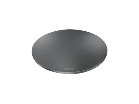 LogiLink Plateau tournant pour moniteur, aluminium, gris