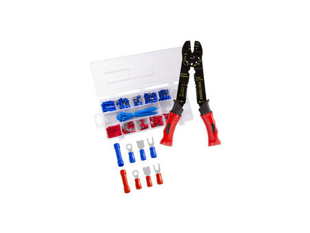LogiLink Pince à sertir avec assortiment de cosses