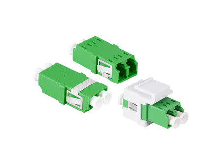 LogiLink Set de coupleurs fibre optique, sans bride, vert