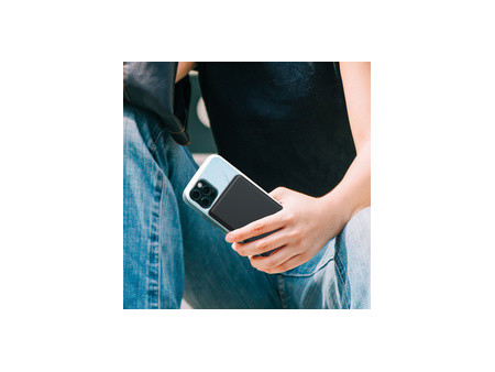 LogiLink Powerbank magnétique, 5.000 mAh, USB-C, noir