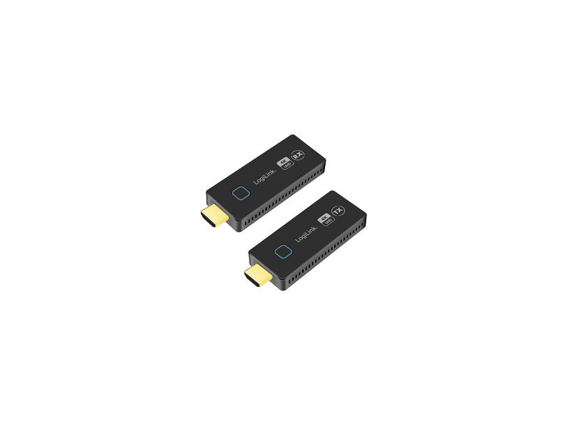 LogiLink Kit amplificateur HDMI Wireless 4K/30Hz, 30 m, noir