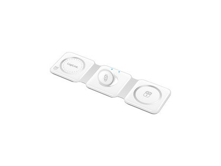 LogiLink Station de charge pour iPhone/Apple Watch/AirPods