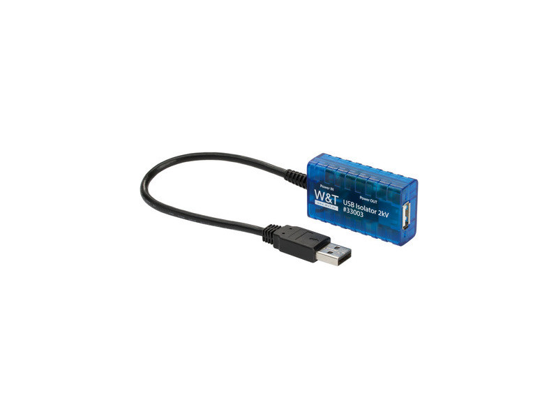 W&T Isolateur USB 2kV Hi-Speed, bleu