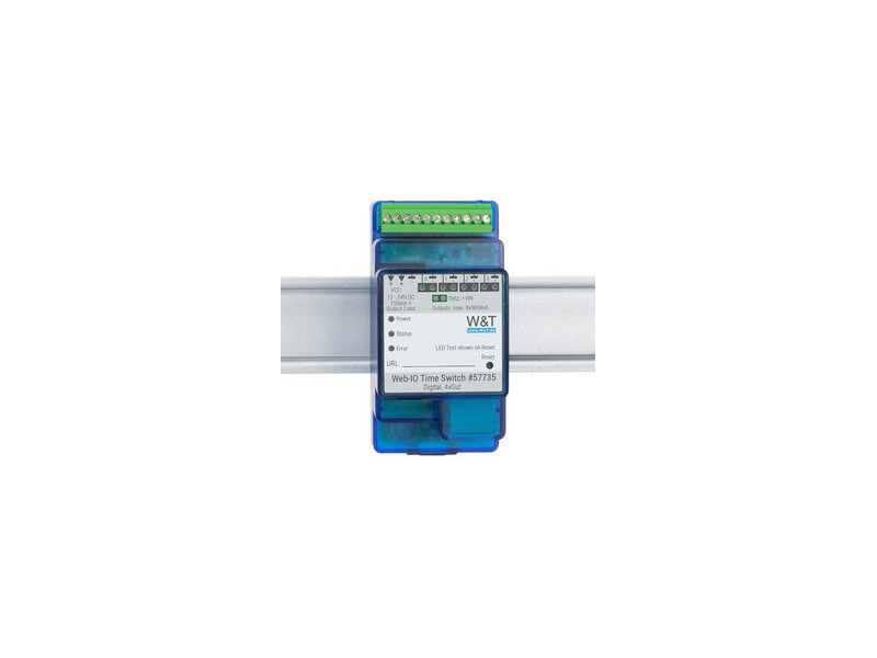 W&T Commutateur de minuterie numérique Time Switch Web-IO