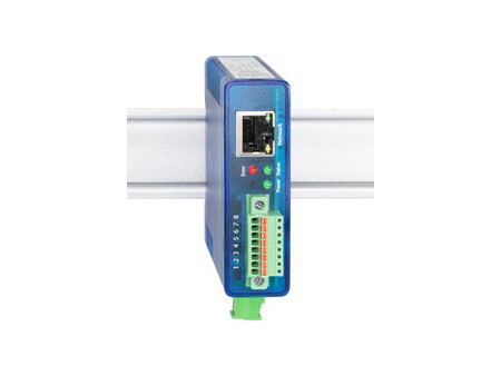 W&T Web-IO 4.0 analogique 0-10V, PoE, IP20, bleu