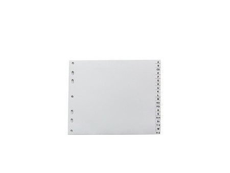 proOFFICE Intercalaires en plastique, A-Z, A4, maxi +