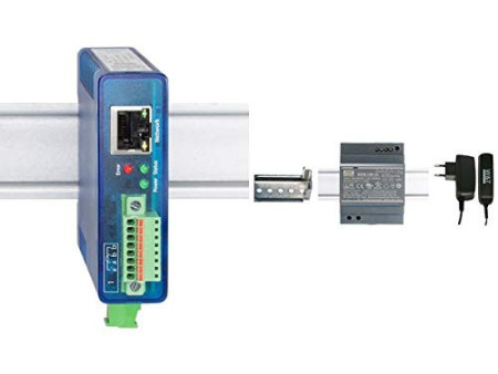 W&T Thermomètre Web PT100/PT1000, port Ethernet 10/100 MBit