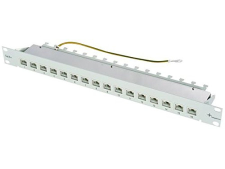 Telegärtner Répartiteur patch modulaire Cat.6A, 12 x RJ45,