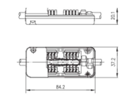 Telegärtner module de connexion Cat.7(ptofond), pour câbles