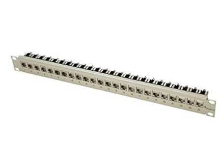 Telegärtner Support de module 19' avec 24 x module AMJ cat.6