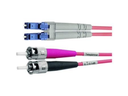 Telegärtner Câble à fibre optique, LC-Duplex, OM3 - 10 m
