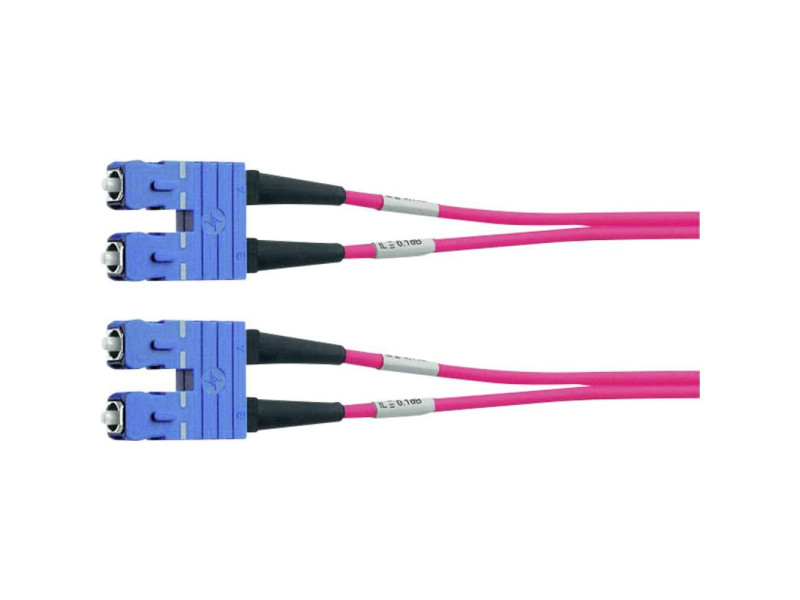 Telegärtner câble patch LWL, SC-Duplex - SC-Duplex, OM2, 1 m