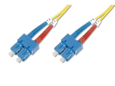 DIGITUS Câble patch à fibres optiques,SC duplex - SC duplex