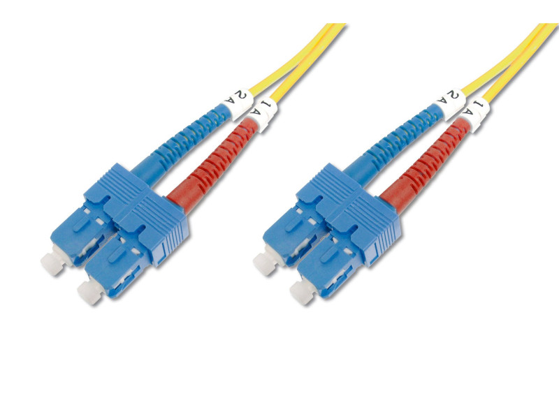 DIGITUS Câble patch à fibres optiques,SC duplex - SC duplex