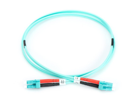 DIGITUS Câble patch fibre optiq., 2x LC - 2x LC, OM3, 2,0 m