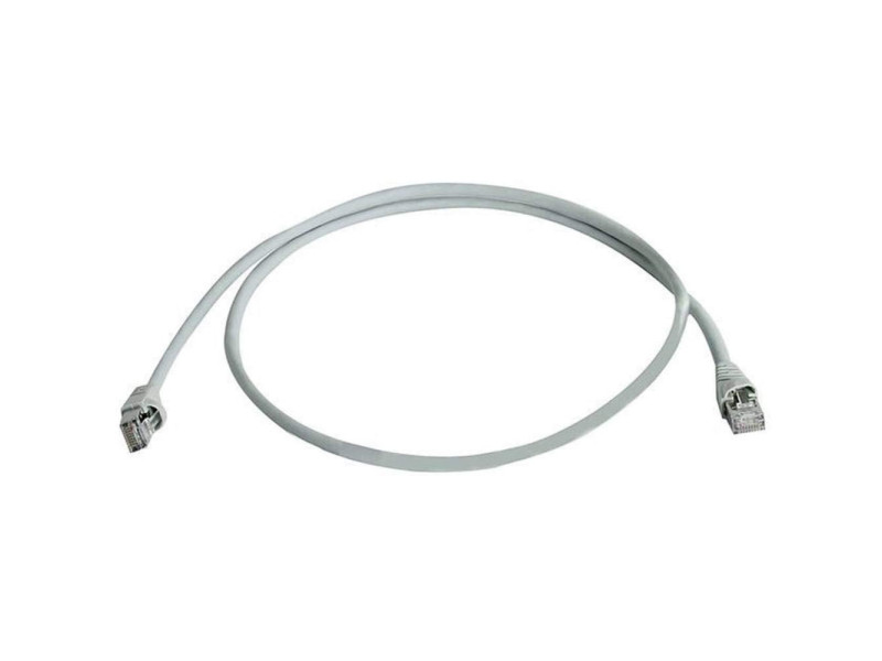 Telegärtner Câble patch, Cat.6A (profond), S/FTP,0,5 mm gris