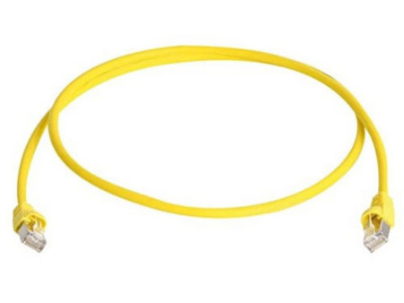 Telegärtner Câble patch, Cat.6A (profond), S/FTP, 3 m, jaune