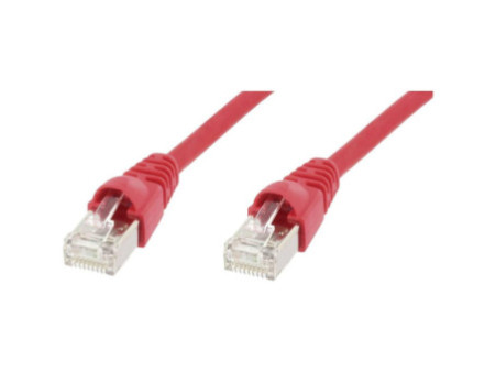 Telegärtner Câble patch, Cat.6A, S/FTP (profond), 10 m,rouge