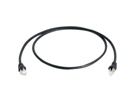 Telegärtner Câble patch, Cat.6A, S/FTP (profond), 3 m, noir