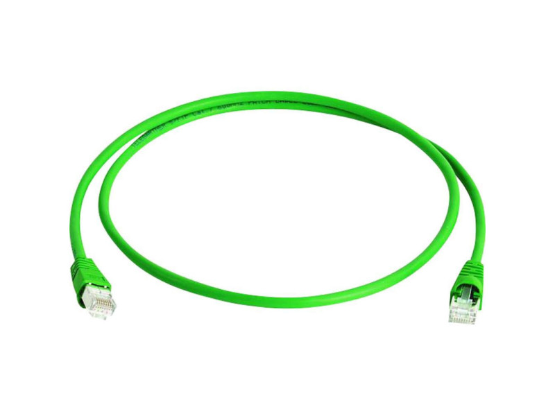 Telegärtner Câble patch, Cat.6A (profond), S/FTP, 20 m, vert