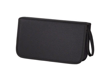 hama Etui pour CD/DVD, nylon, pour 104 CD/DVD, noir