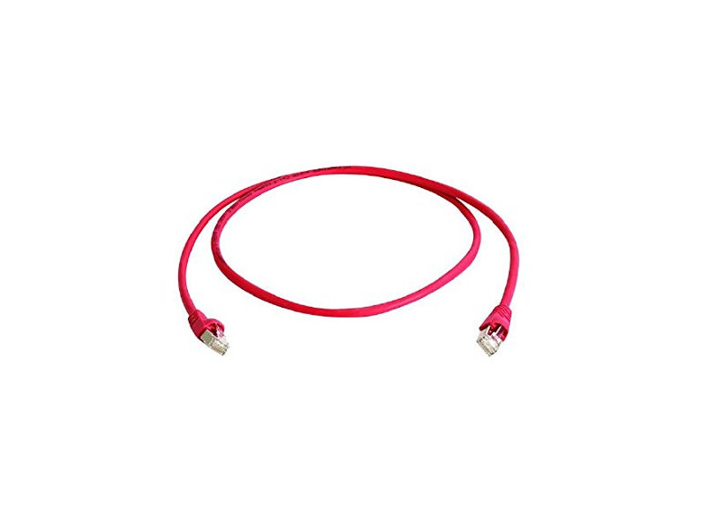 Telegärtner Câble patch, Cat.6A,S/FTP (profond),15,0 m,rouge