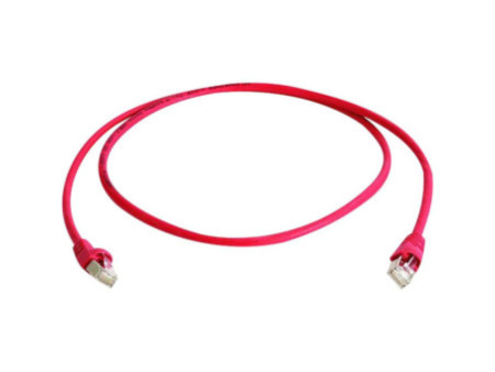 Telegärtner Câble patch, Cat.6A (profond), S/FTP,25,0m,rouge