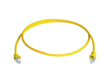 Telegärtner Câble patch, Cat.6A (profond), S/FTP,25 m, jaune
