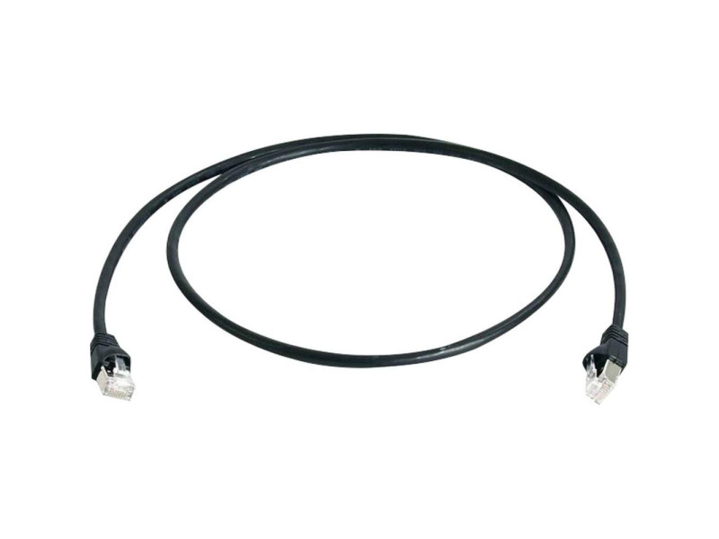 Telegärtner Câble patch, Cat.6A (profond), S/FTP, 20m, noir