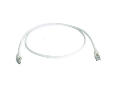 Telegärtner Câble patch, Cat.6A, S/FTP (profond),7,5 m, blan