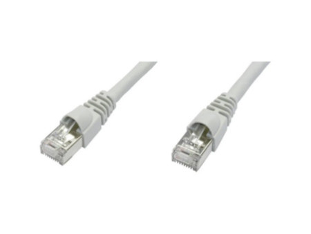 Telegärtner Câble patch, Cat.6A, S/FTP (profond),10 m, blanc
