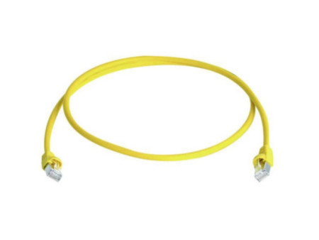Telegärtner Câble patch,Cat.6A (profond),S/FTP,0,25 m,jaune