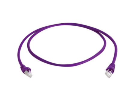 Telegärtner Câble patch, Cat.6A(profond),S/FTP,0,25 m,violet