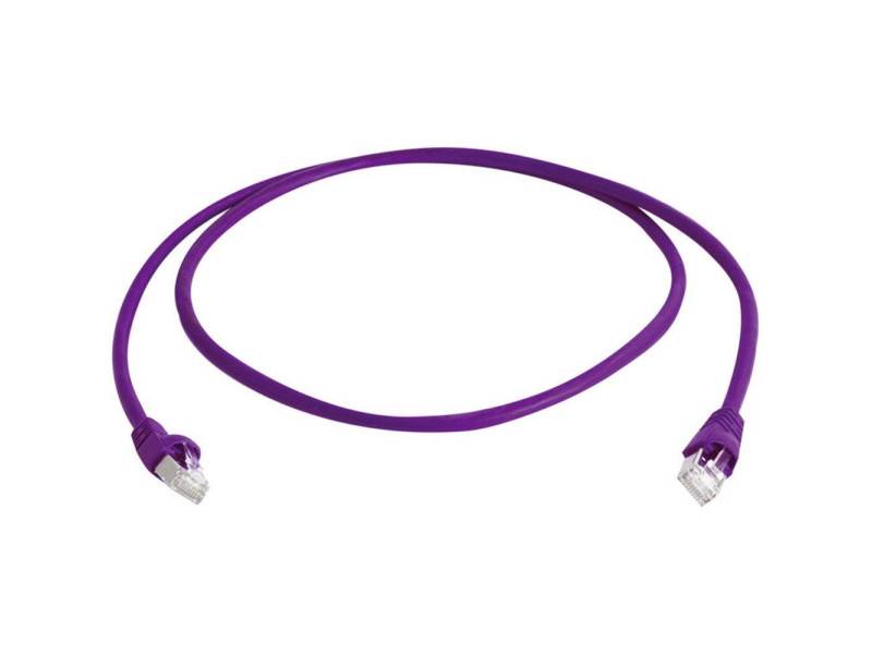 Telegärtner Câble patch, Cat.6A (profond), S/FTP,3 m, violet