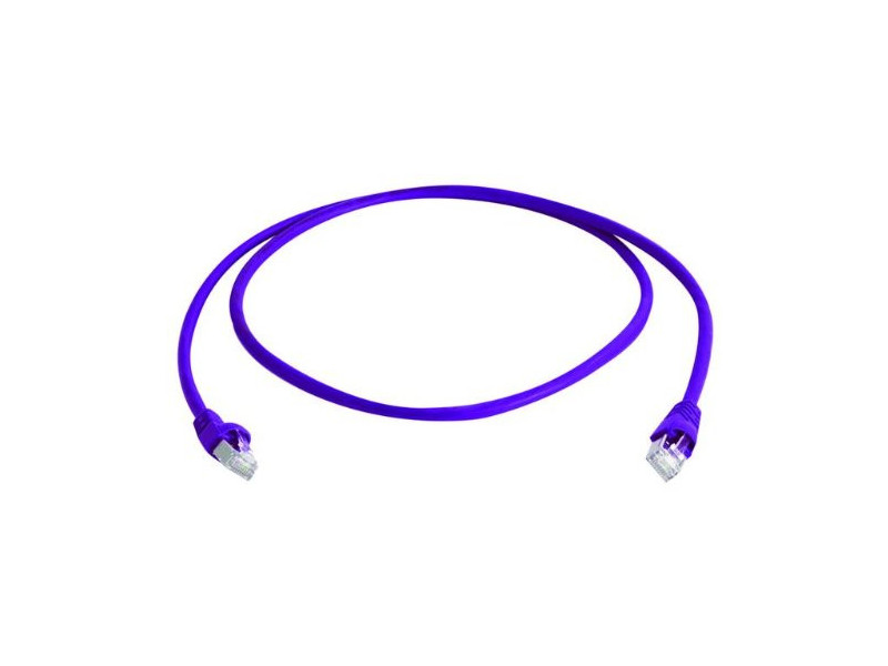 Telegärtner Câble patch,Cat.6A (profond),S/FTP,7,50 m,violet